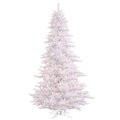 5.5 feet White Fir Artificial Christmas Tree featuring 794 PVC tips and 400 clear Dura-lit Style lights on white wire
