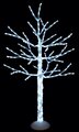5 FOOT LIGHTED ICE TREE WITH MULTI-COLORED LIGHTS