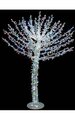 8 feet Acrylic Christmas Tree - 3,648 Multi - Color Lights - 1,216 Acrylics