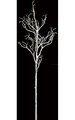 6 feet Plastic Coral Branch - Pearl/White