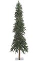 7.5 feet Deluxe Alpine - Natural Trunk - 1,308 Tips - 30 inches Width - Metal Stand