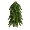 17" Christmas Pine Artificial Tree in Decorative Planter