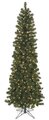 9 feet Virginia Pine Christmas Tree - Pencil Size - 781 Green Tips - Wire Stand