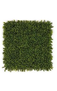 20 inches Boxwood Mat - 3 inches Height - New Style Leaf - Tutone Green