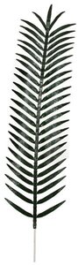 8.5 feet Polyblend Coconut Palm Frond - 49 Leaves - Aluminum Rod - Straight or Slight Curve