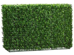 24"H x 11" to 12"W x35"L Boxwood Hedge Two Tone Green