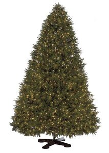 c-60461 Artificial 12 feet **Natural Real Touch** Colorado Spruce Christmas Tree with lights