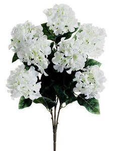 25 inches Hydrangea Bush   White