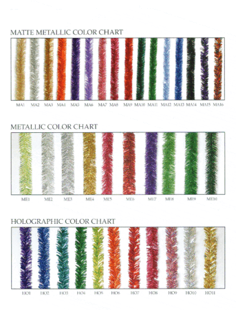Custom Color Chart