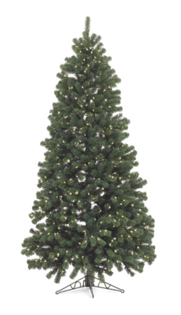 C-0701 7.5 feet Half Pine Artificial Christmas Tree
