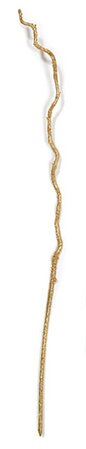 46 inches Plastic Glittered Willow Spray - Gold