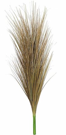 31 inches PVC Onion Grass Bush- Fire Retardant-  12 inches Width - Bare Stem