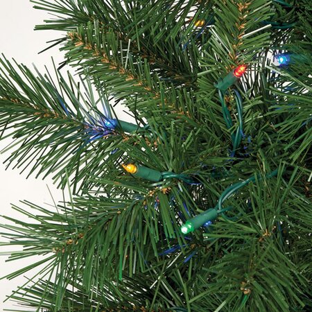 Commercial Pine Christmas Tree - 15,748 Tips - 8,450 Warm White LED Lights