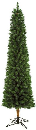 5 feet & 7 feet Concord Pine Pencil Christmas Tree prelit or unlit