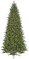 12 Foot Tall Cambridge Spruce Christmas Tree - Slim Size - 1,250 Warm White LED Lights