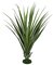 48 inches Outdoor Plastic Screw Pine - 31 Leaves - Green Plastic Base - Outdoor  UV Protection