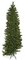7.5 feet Noble Flat Christmas Tree - 300 Warm White LED Lights - Wire Stand