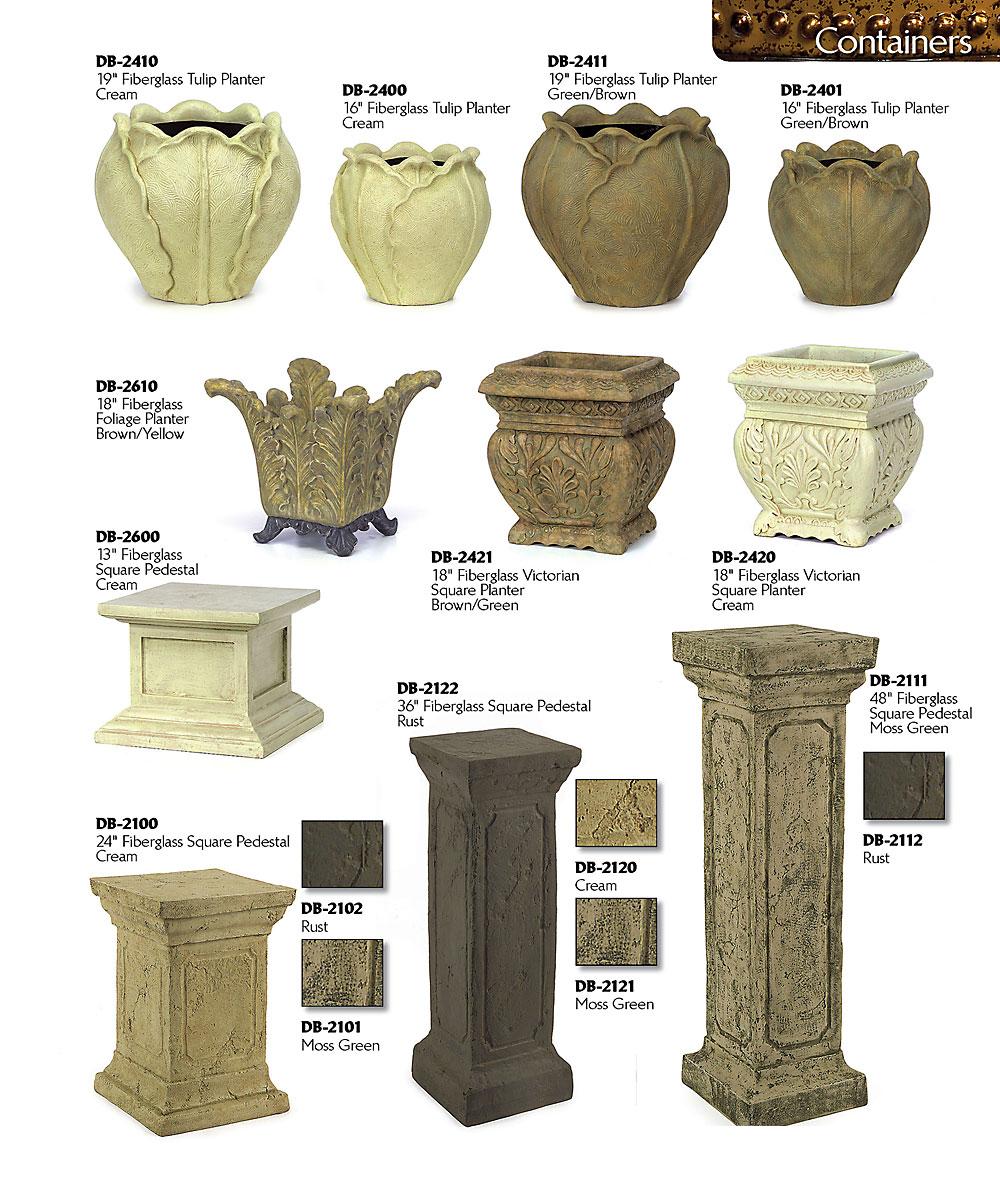 DEcorative PLanters and Urns