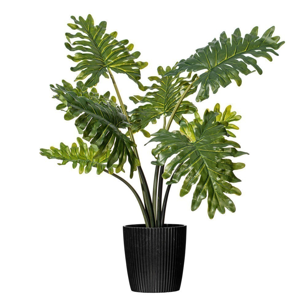 Earthflora > Faux Floor Plants > 25 inches Potted Grand Philo Bush 8Lvs