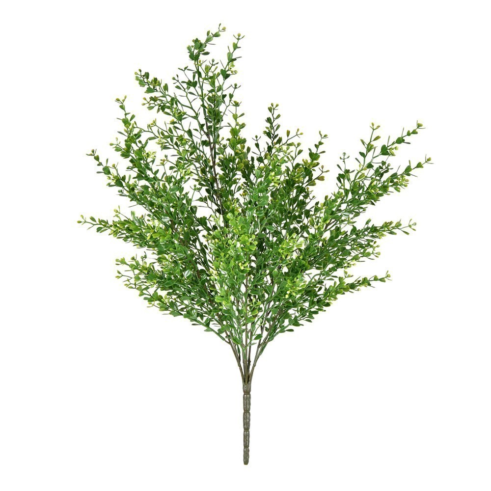 Earthflora > Beautiful Faux Exterior Boxwood Plants > 22.5" Green