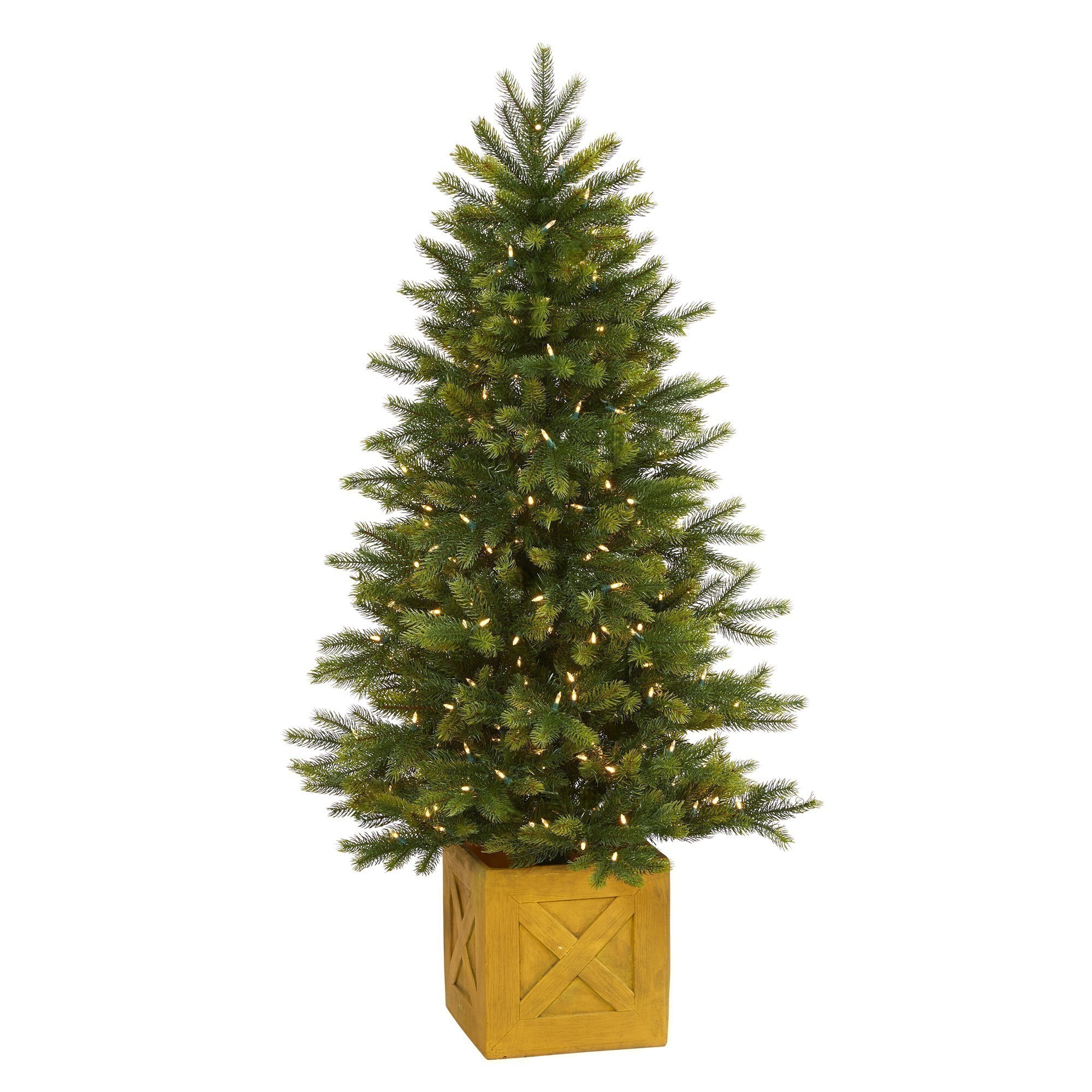 Earthflora > LED PreLit Artificial Christmas Trees > 5' Manchester Fir