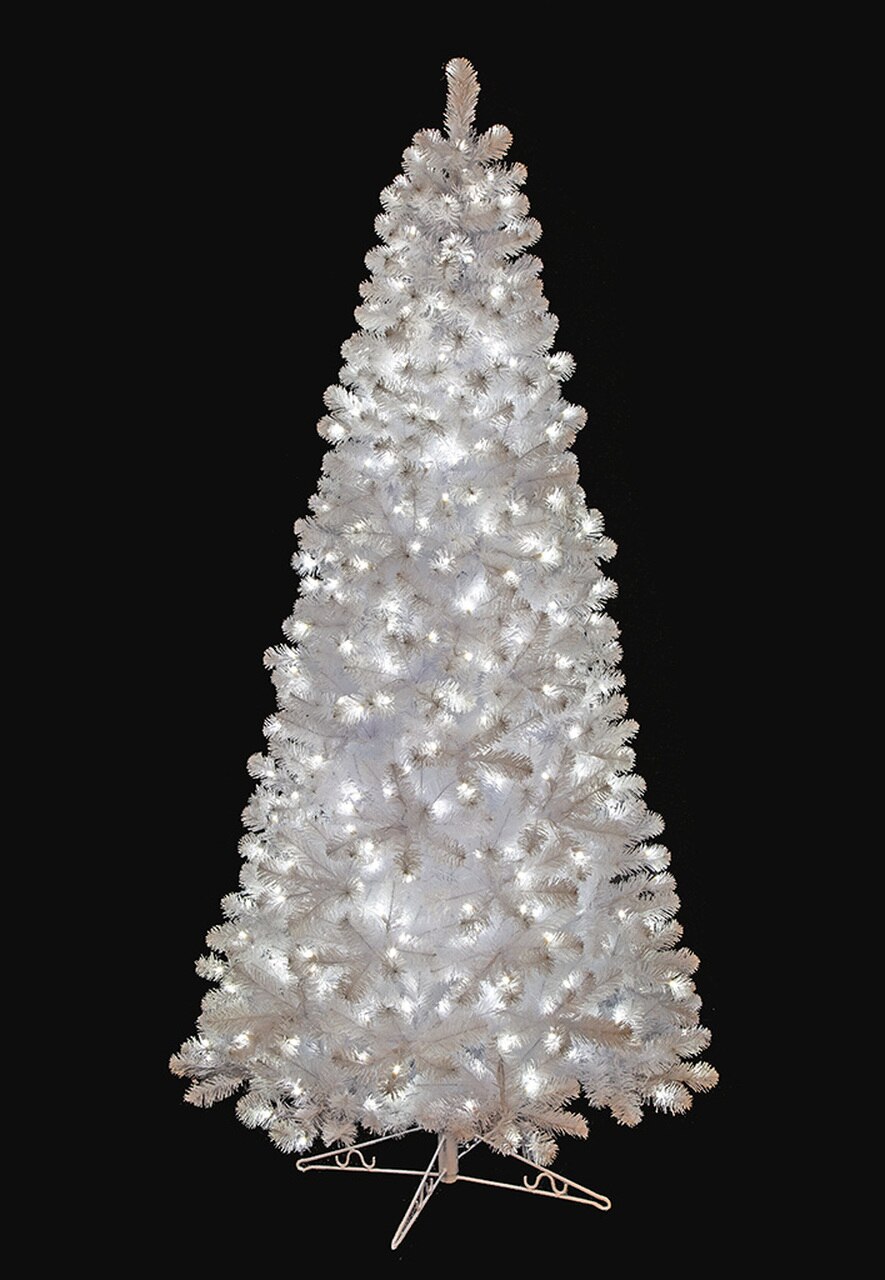 Earthflora's C-195408Options Snowy White Spruce Artificial