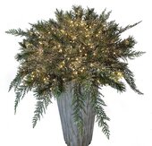 Holiday Accent Swags, Table Top Trees, Topiaries, & Figurines