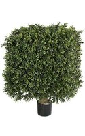 Artificial Boxwood Square Topiary