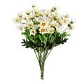 14.5" Artificial White Wild Daisy Bush