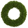 19.5" Tea Leaf Wreath UV Resistant (Indoor / Outdoor)