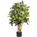 3' Artificial  Croton Silk Tree
