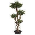 54 inches UV Outdoor Bonsai Styled Podocarpus Artificial Tree