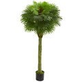 5.5 Foot Fan Palm Artificial Tree UV Resistant (Indoor/Outdoor)