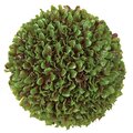 13 Inch Orange Leaf Decorative Ball