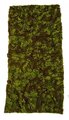 40 Inch L X 20 Inch W Green/Brown Flocked Moss Carpet