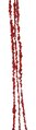 6 Foot Sequined/Beaded Garland Bundles | White, Or Red