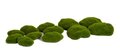 12 pcs per bag  Of Artificial Green Moss Stones | 4 Inch, 3.5 Inch, 2.75 Inch Mix