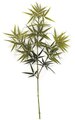 39" Outdoor Bamboo Branch - 134 Leaves - Green