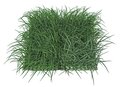 20 INCH X 20 INCH X 8 INCH FIRESAFE WILD GREEN GRASS MAT Fire Retardant