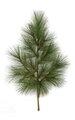 40" PVC Ponderosa Pine Branch - 14 Tips - Green