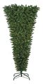 7.5' Upside - Down Christmas Tree - 1,086 Green Tips - 550 Clear Lights