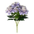 23" Purple Hydrangea Bush with 7 Flowers