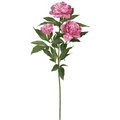 27" Rose Spray-Pink PK/3