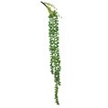27" String of Pearls-Green PK/3