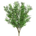 20" Green Mini Smilax Bush