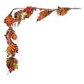 5' Oak Leaves/Acorn/Berry Garland
