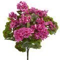 19 Inch Outdoor Geranium Artificial Bush UV Resistant Beauty