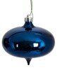 6 Inch Reflective Navy Blue Onion Ornament