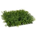 11 inchesx11 inchesx2.5 inches Green Mini Leaf Mat UV Outdoor