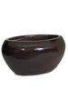 10.5 inches Fiberglass Oval Pot -Red Wood